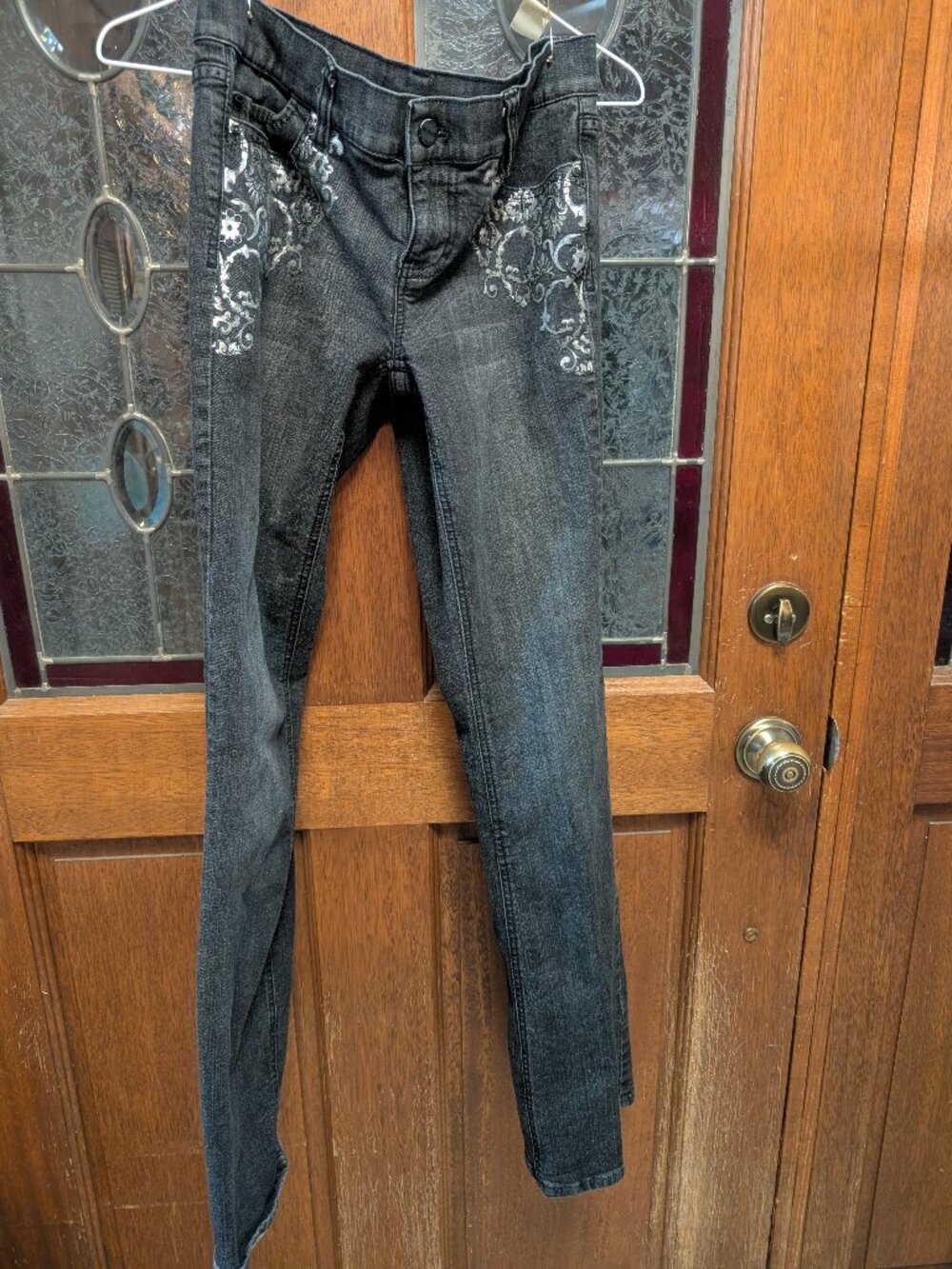 Womens Black jeans, size 2 Reg
